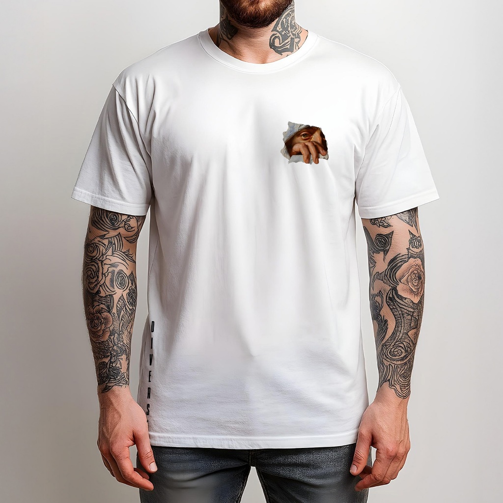 Camiseta Masculina Classic Soul Blusa Camisa Pintura Renascentista Olhar Manfinity Street Wear 100% Algodão