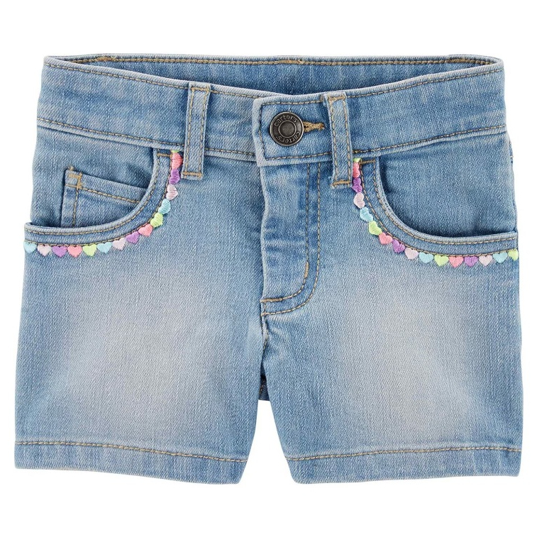 Carter's | Shorts Jeans Stretch Comfort Bordado | 18M