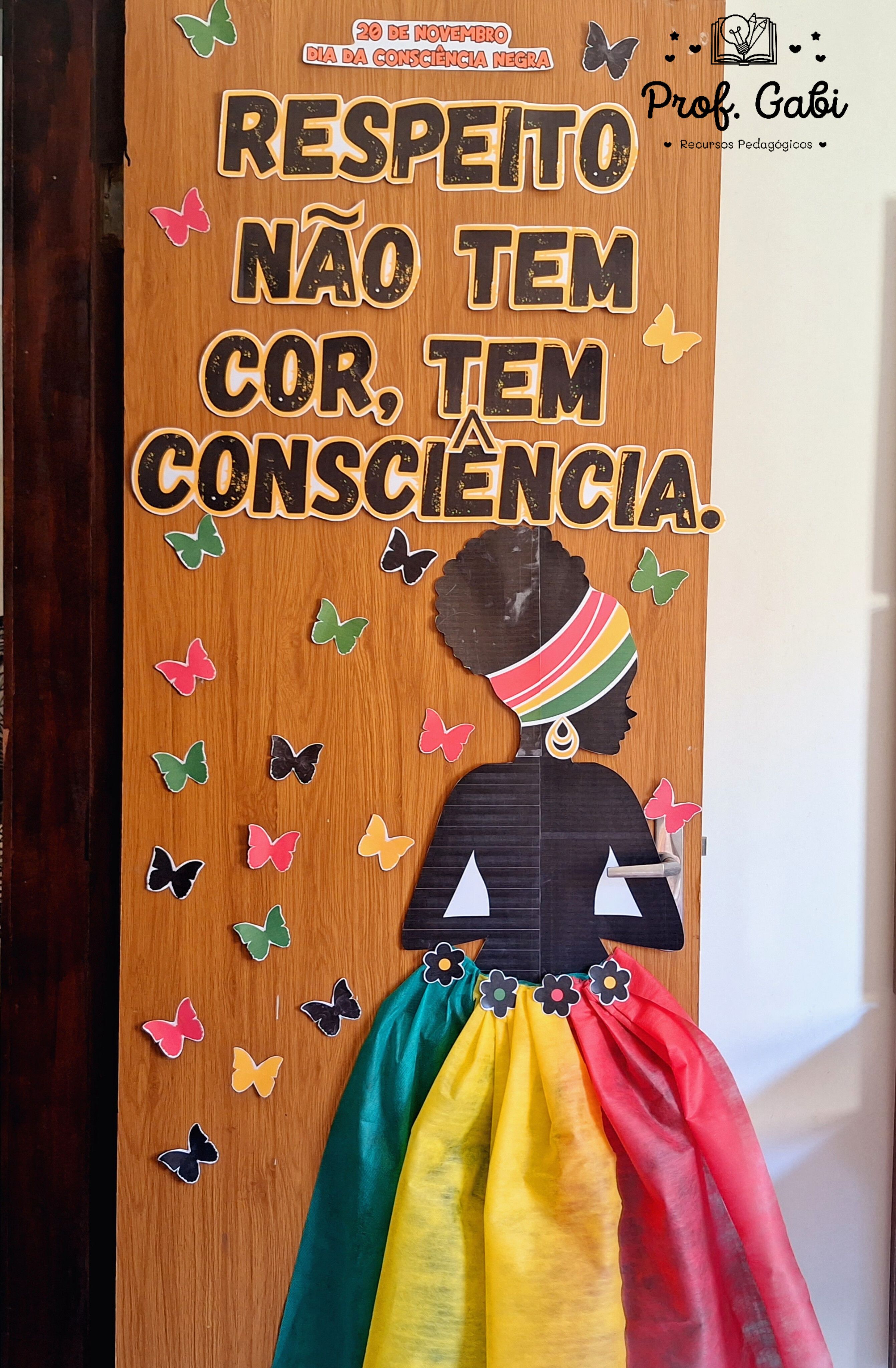 Painel de Porta Consciência Negra