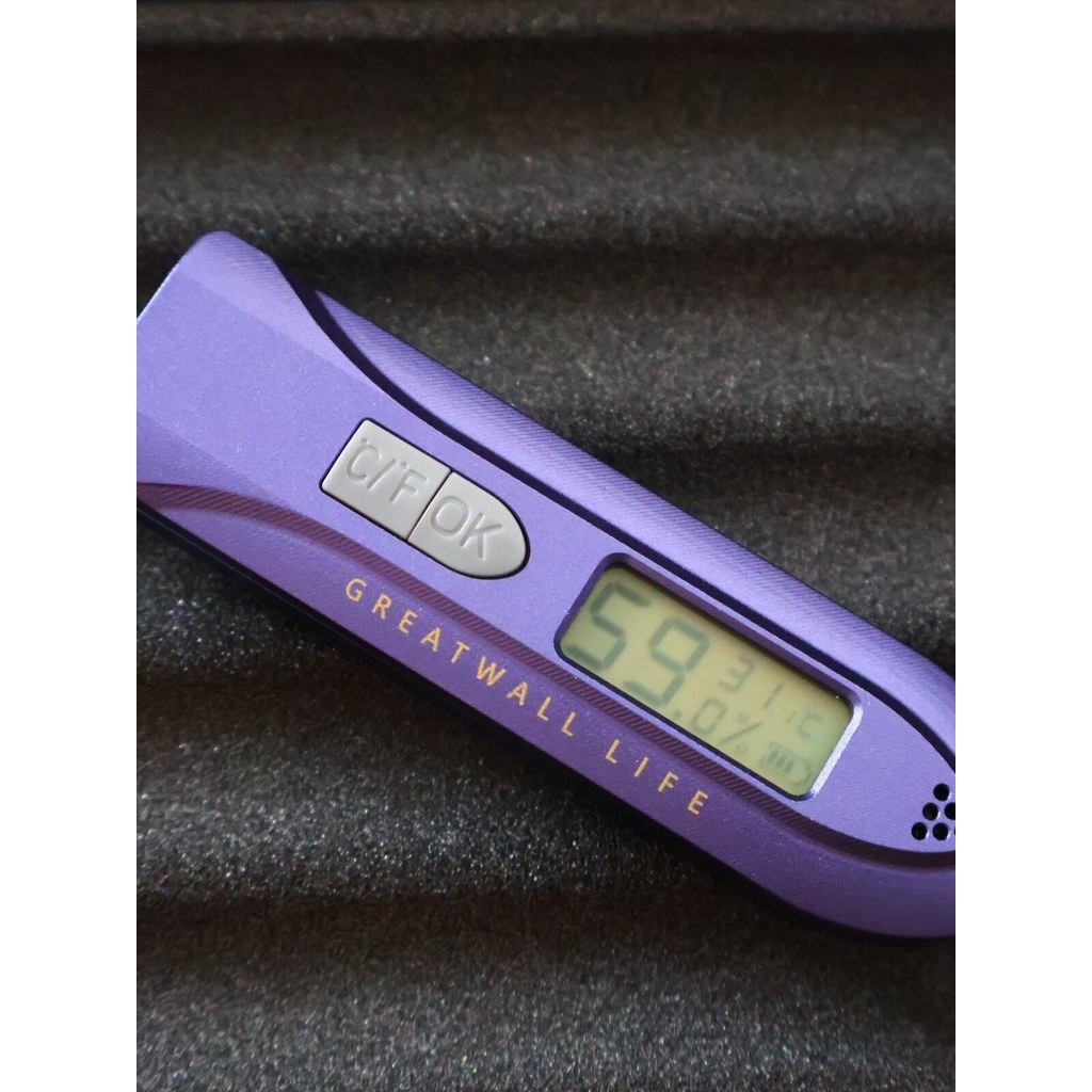 [Selection] Great Wall Premium Products Cigar Humidity Meter with Single-needle Probe for Accurate Testing, Cigar Humidi