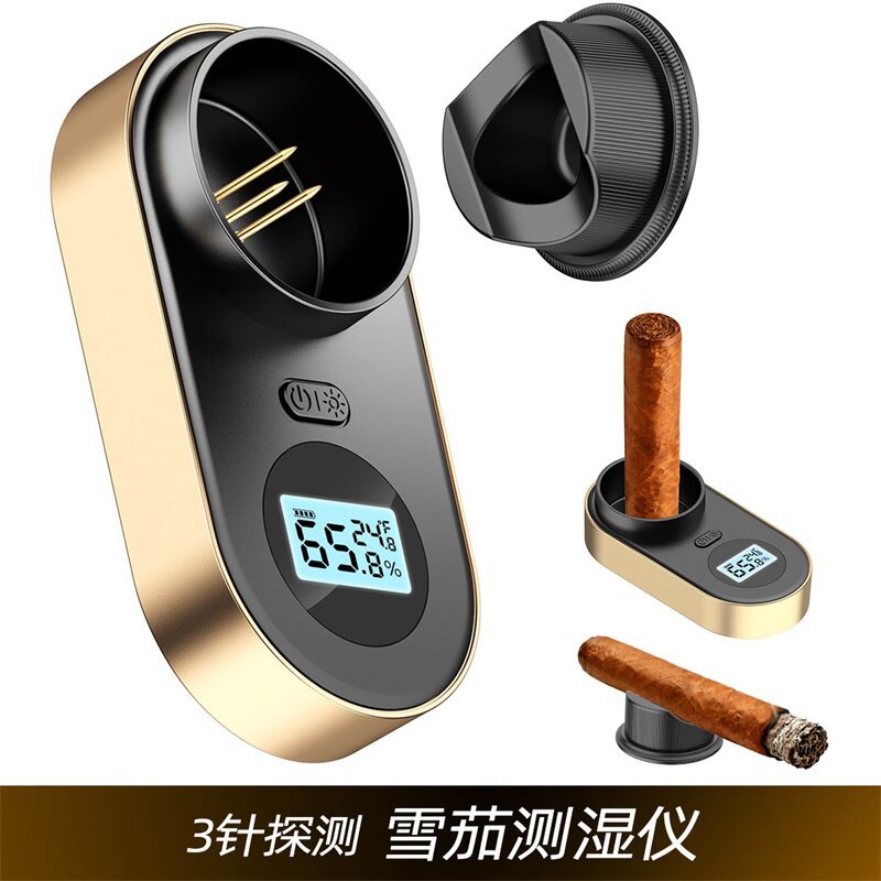 [Authentic] Cigar Humidity Meter Dual Mode Long Battery Life Accurate Multifunctional Humidity Tester CL-26DX FVYC