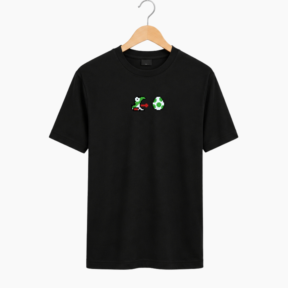Camiseta Gamer Ovo Pixel Retrô Estampada Algodão