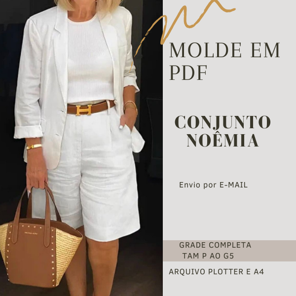 MOLDE EM PDF CONJUNTO NOÊMIA