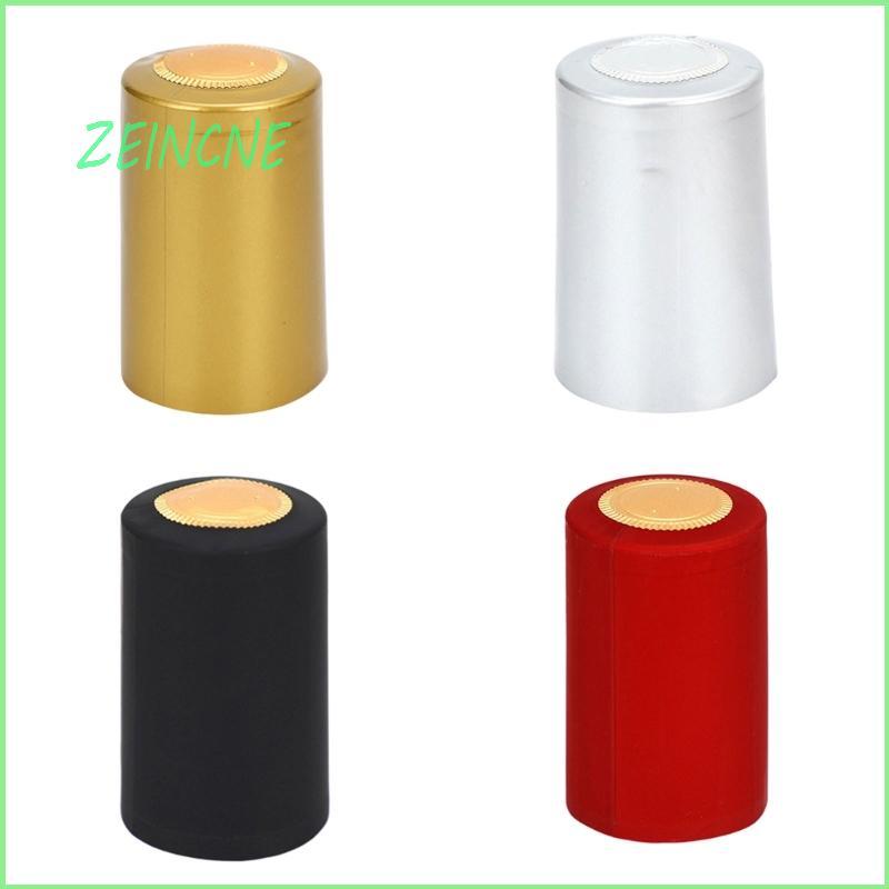 ZEIN 100 Pack Premium Shrink Seals Para Garrafas Vinho PVC Preservação Longo Prazo E Bela Apresentação