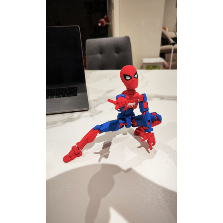 Boneco Dummy 13 do Homem Aranha Prime Realista Brinquedo Decoração Entregue Montado - Impressão 3D