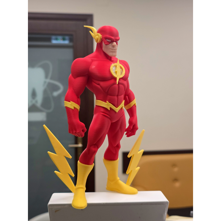 Boneco Flash Realista Liga da Justiça 21CM Brinquedo Decorativo 124G - Impressão 3D