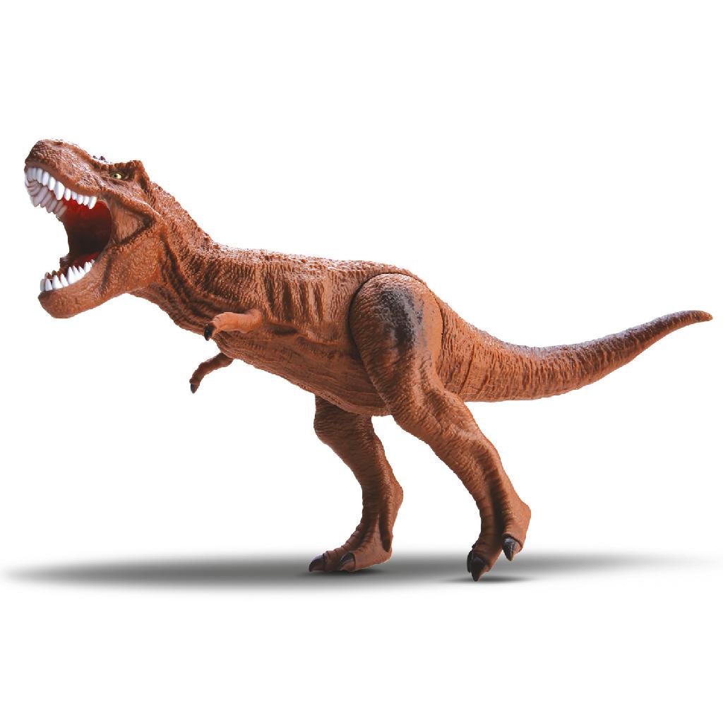 Boneco Dinossauro T-Rex 35Cm Em Vinil Decorativo Realista Presente Para Meninos Dinopark - Bee Toys