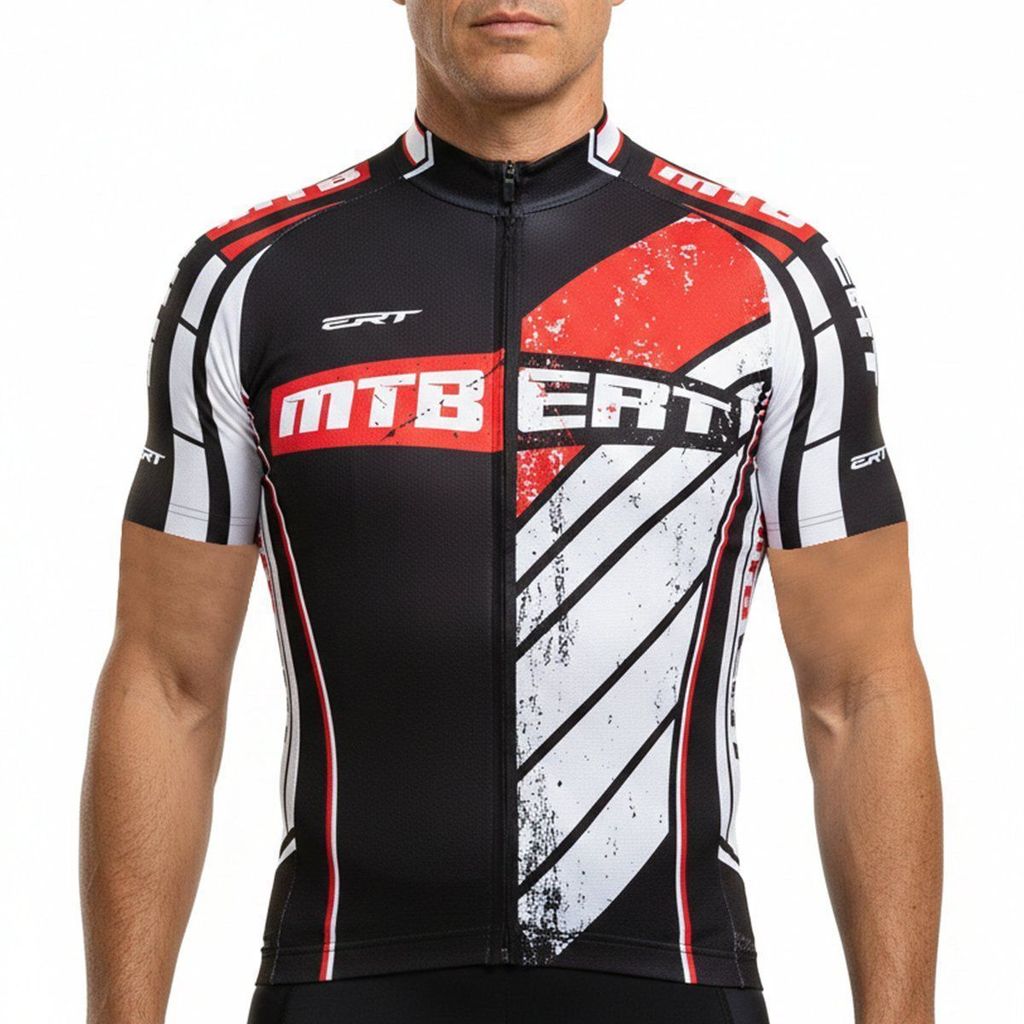 Camisa de Ciclismo ERT Classic MTB Vermelha