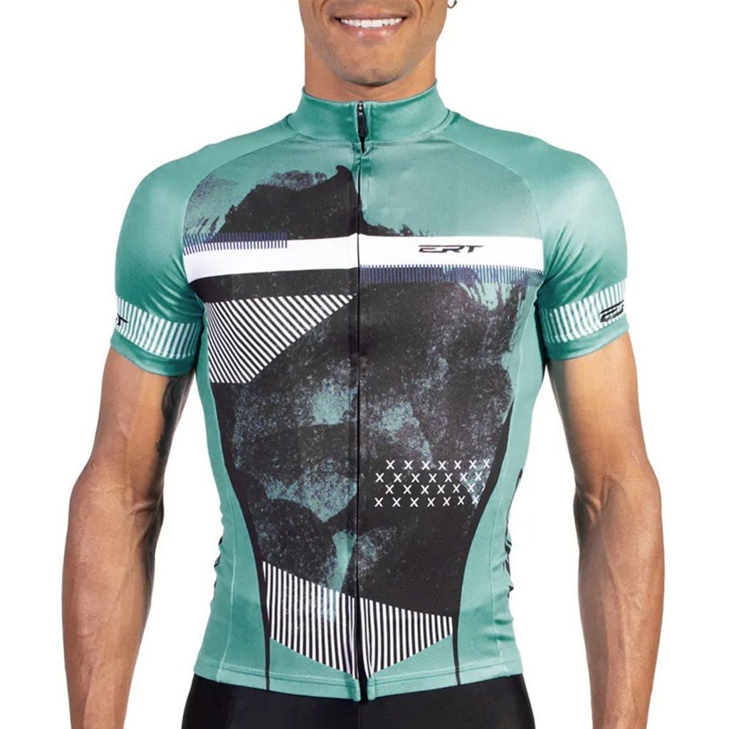 Camisa de Ciclismo ERT Classic Verbi 2.0 Verde