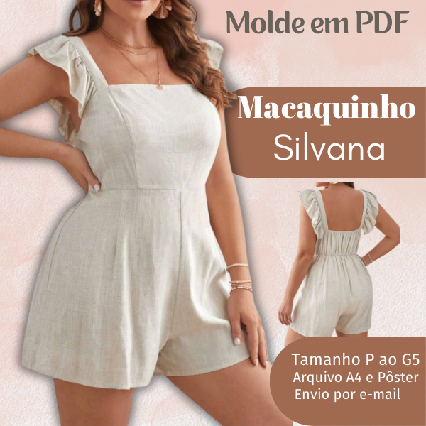 MOLDE EM PDF MACAQUINHO SILVANA