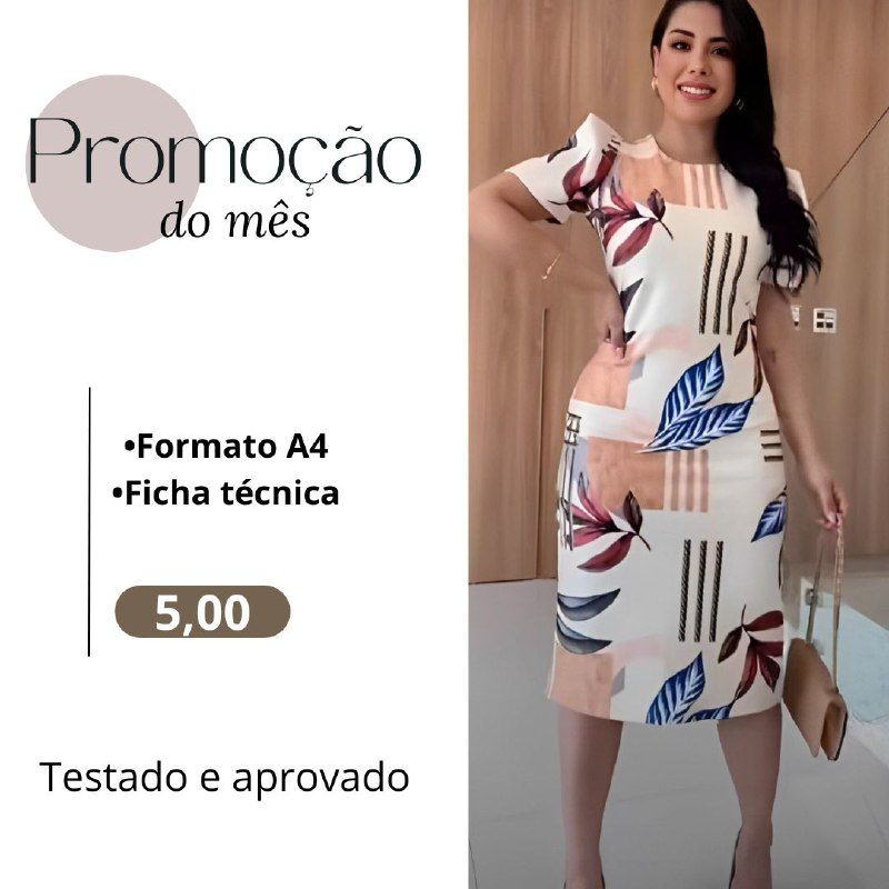 VESTIDO TUBINHO MANGA PRINCESA