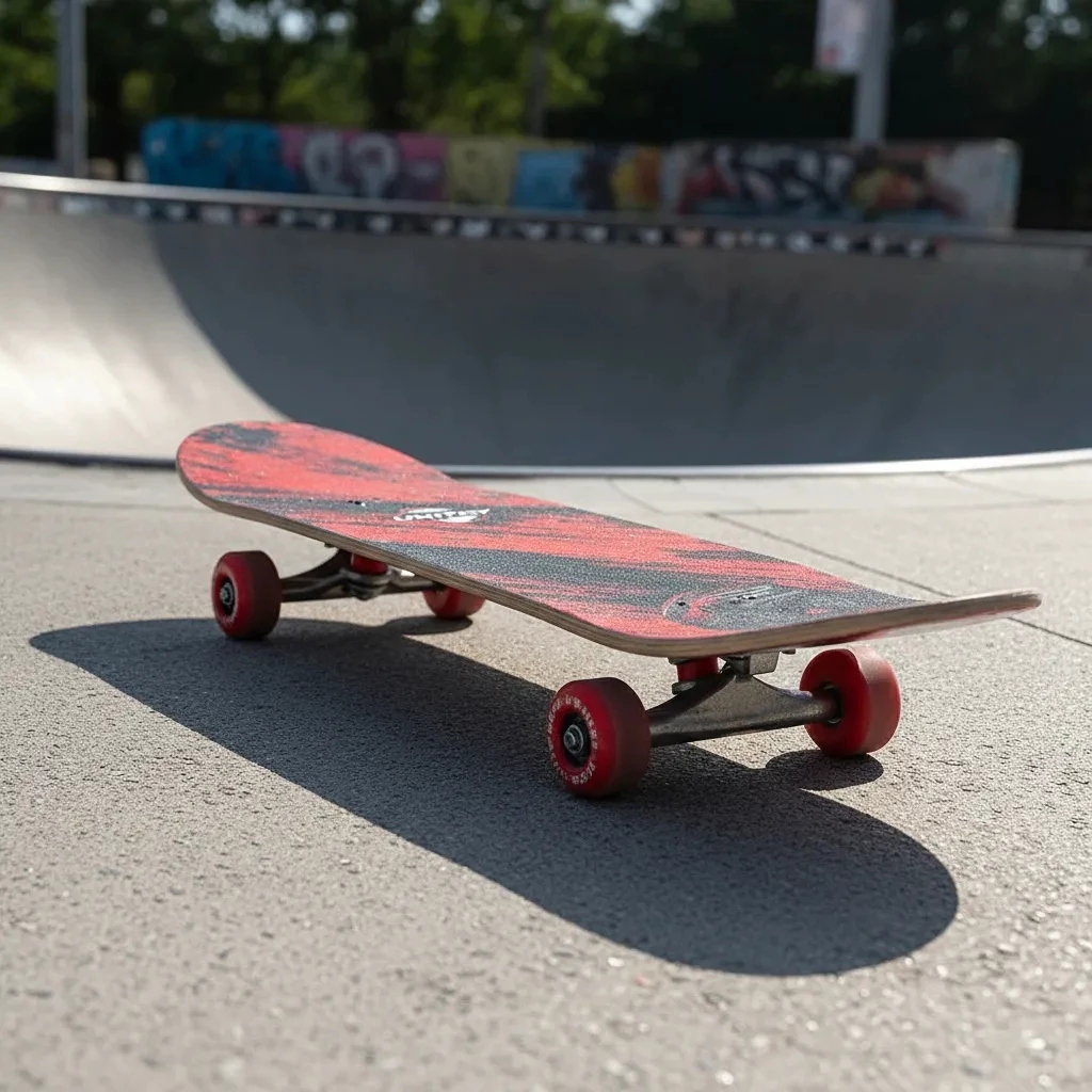 Mini Skate Estampado Cruiser Adulto Infantil Madeira Retrô Portátil Shape Diversão Quadra Rua