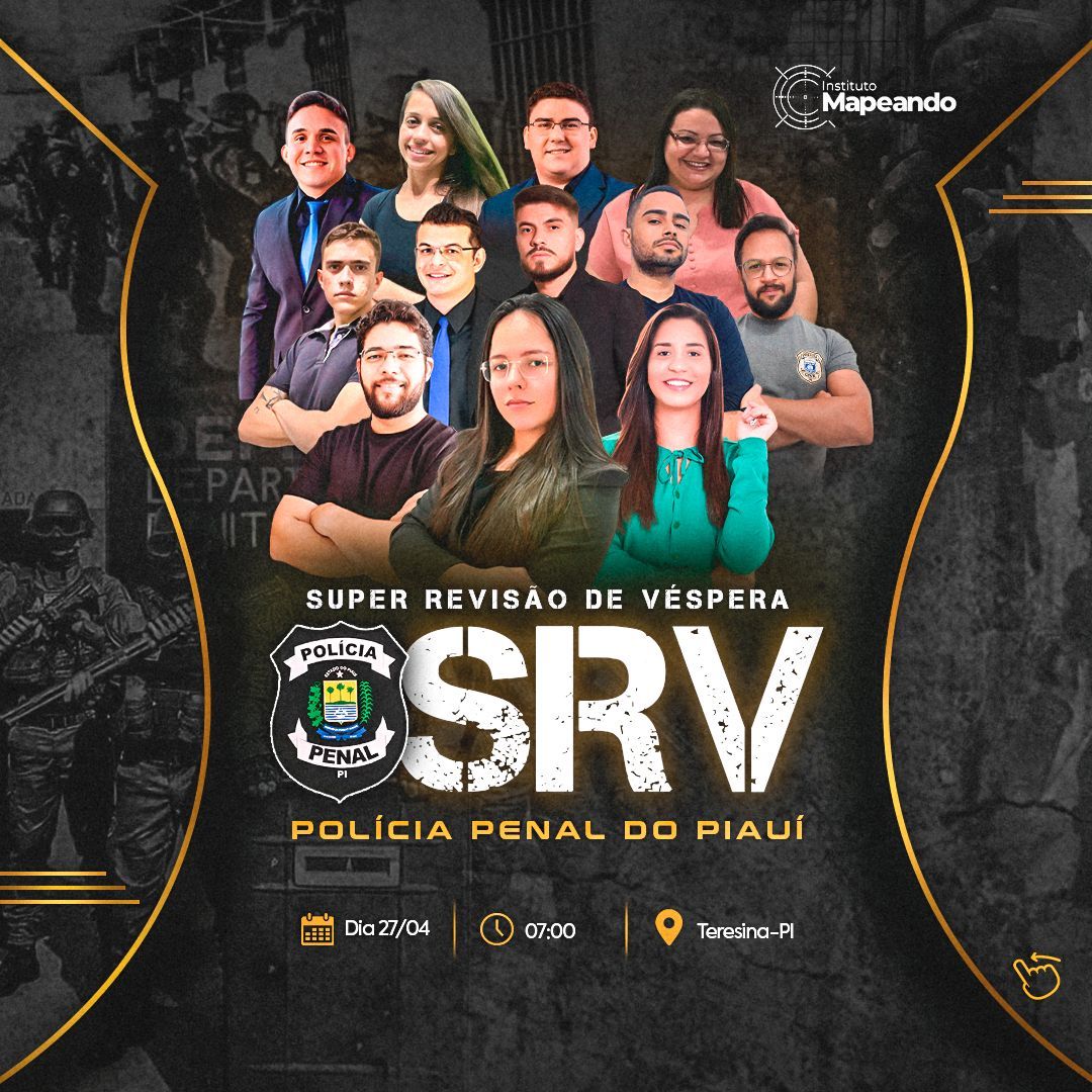SRVPPPI - SUPER REVISÃO DE VÉSPERA - PPPI