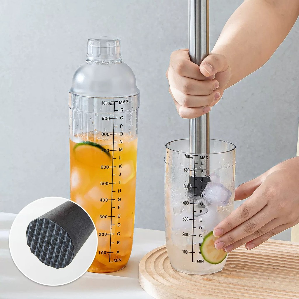Acessórios de copo de neve feitos à mão de qualidade alimentar Stormy Lemon Tea Milk Tea Shop Dedicado Ice Shaker Cup Fe