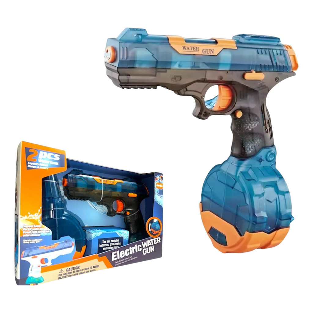 Pistola De Água Elétrica Electric Recarregável Water Gun