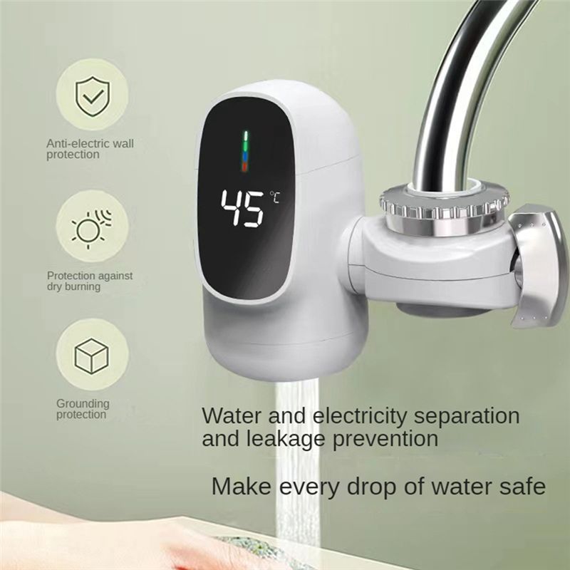 3000W Instant Electric Hot Water Aquecedor Torneira Display Digital Aquecimento De Água Para De Banheiro