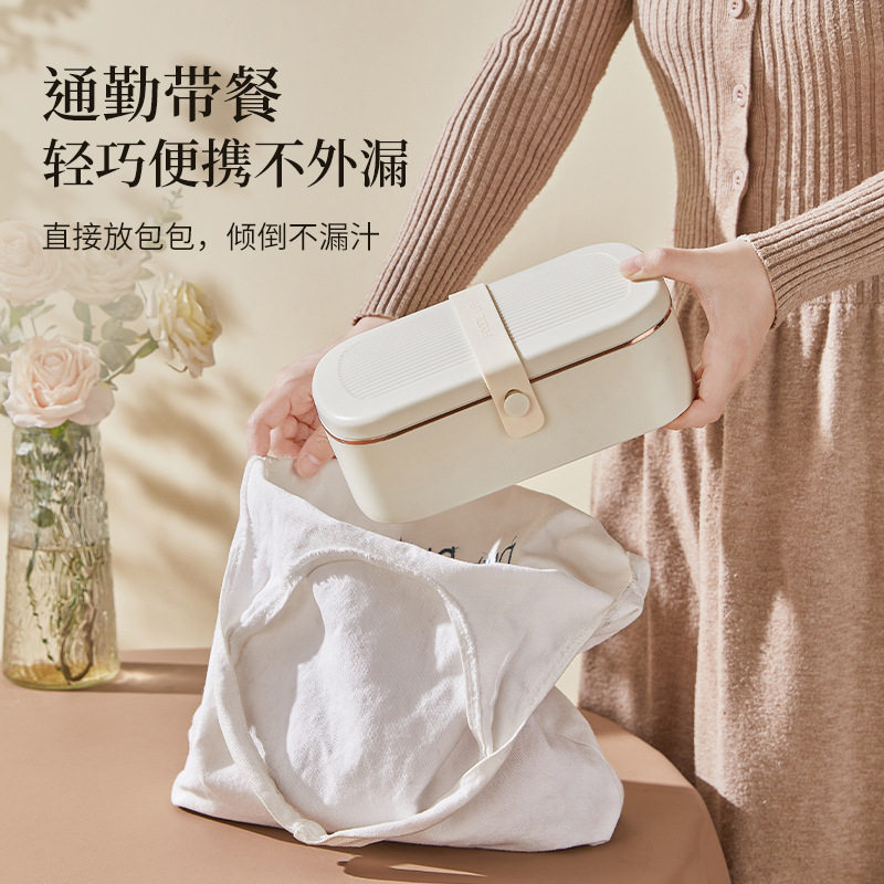 [Youpin] Portable electric heating lunch box for office workers, no water needed, detachable, suitable as a gift, keeps