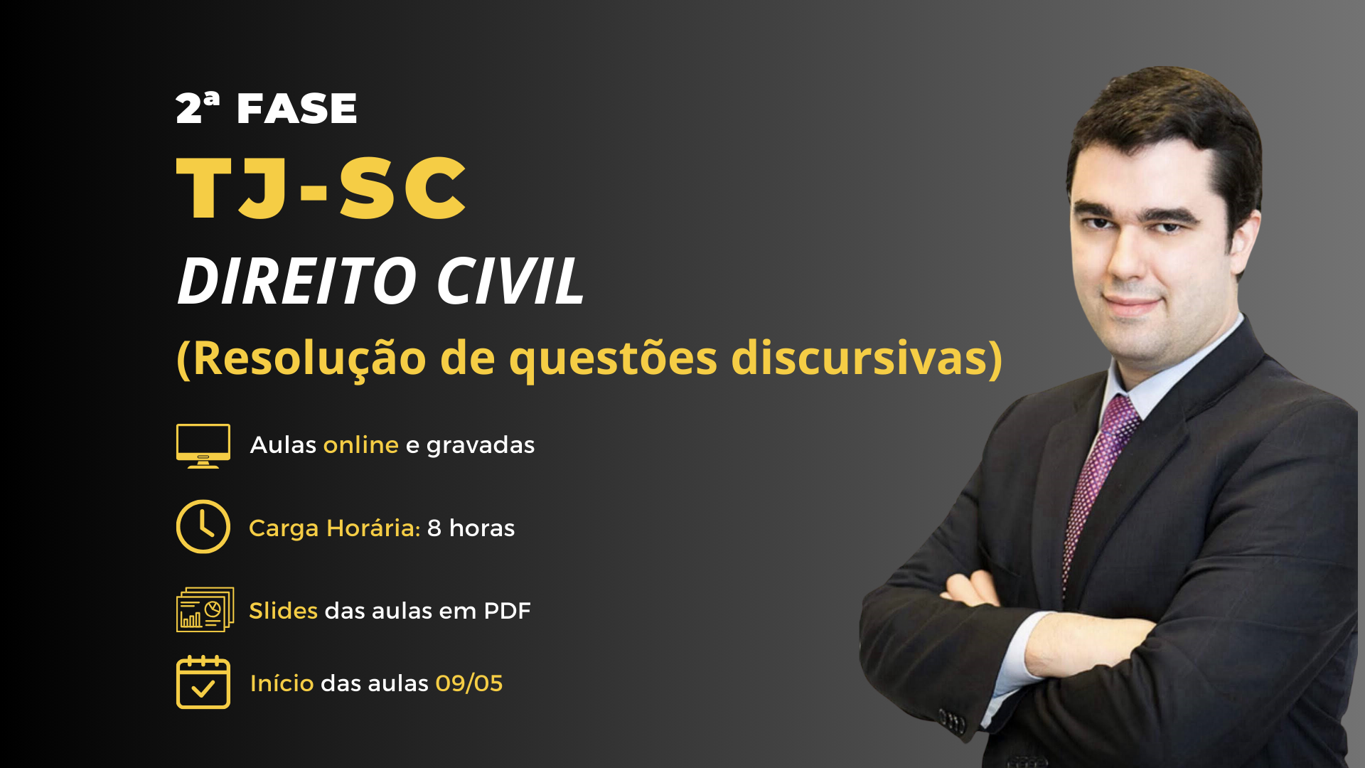 2ª Fase TJ-SC - Direito Civil - Resolução de Questões Discursivas