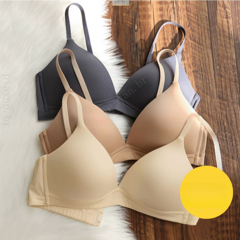 Rhian non wire plus size 32-40 korean seamless Push up bra for woman wireless underwear