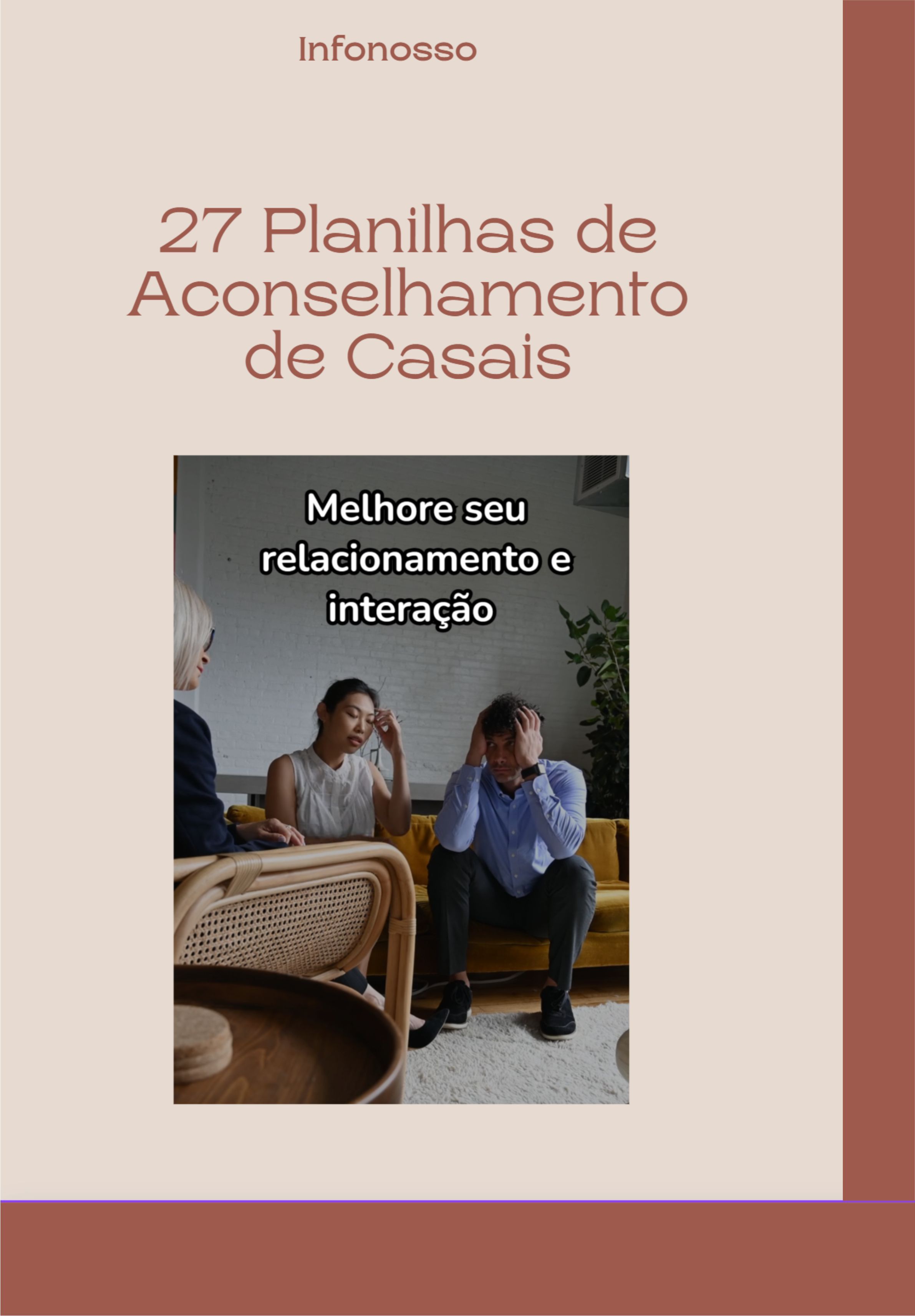 27 Planilhas de Aconselhamento de Casais