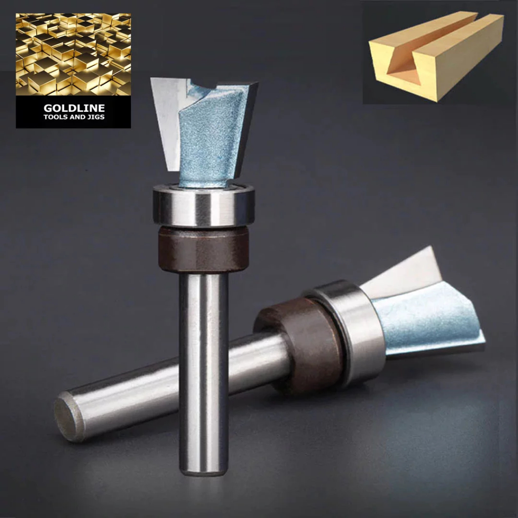 GOLDLINE - FRESA ROLAMENTADA PARA DOVETAIL - EM METAL DURO