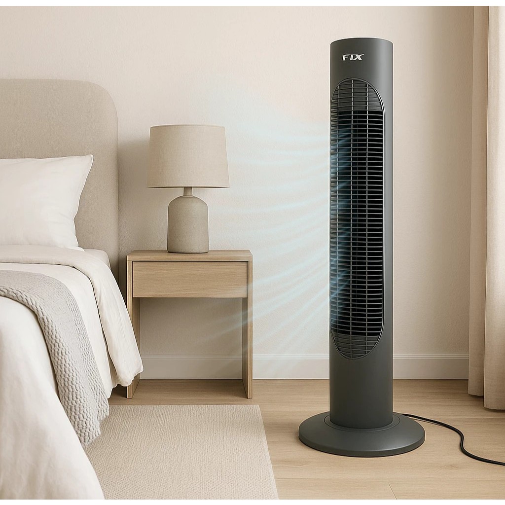 Ventilador de Torre 3 Níveis de Velocidade Vertical 110 ou  - 220V  Ar Para Casa Escritório e Sala