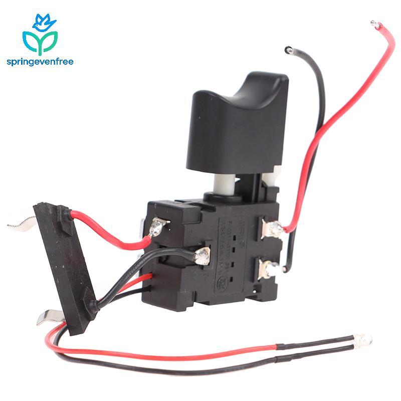 Spe Electric Broca Interruptor De Gatilho De Botão De Controle De Velocidade À Prova De Poeira DC12V FE