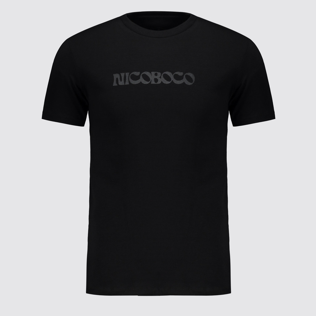 Camiseta Nicoboco Stretch Patmos Preta