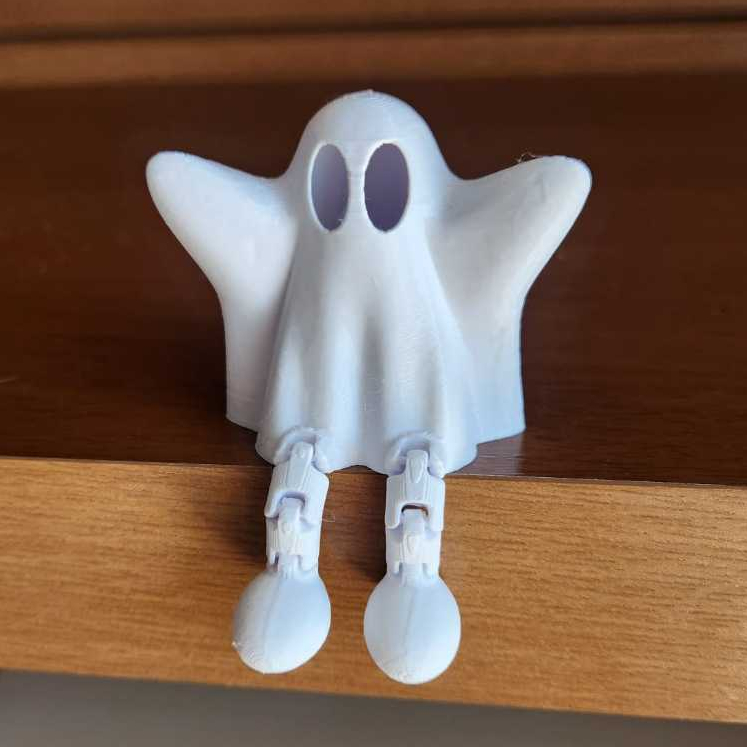 Fantasma articulado - decoração Halloween