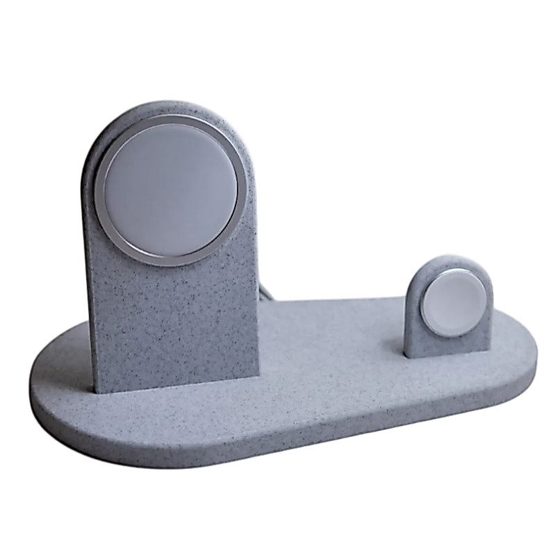 Suporte Para Carregador MagSafe Duplo – Para iPhone e Apple Watch