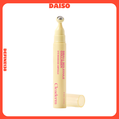 Ampola De Massagem Ocular De Colágeno Baixo Molecular Cleaderm-15ml 360 ° Roller Serum Para Cuidados Reafirmantes E Hidr
