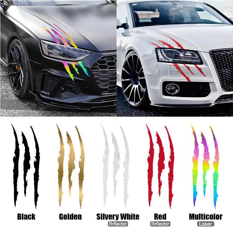 Etiqueta Do Carro Individualidade Zero Tarja Garra Marcas Adesivos De Vinyl Decal Car Styling Acessórios De Decoração