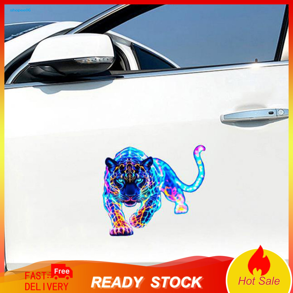 Removable Car Decal Vinyl Bumper Sticker Waterproof Gradient Purple Blue for Suv Truck Rearview Mirror Durable Auto Exte