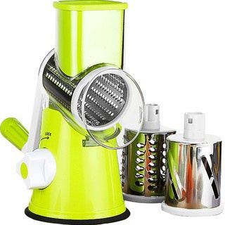 Cortador Fatiador Ralador Frutas Legumes Verduras Queijos Cozinha 3 Peças Tabletop