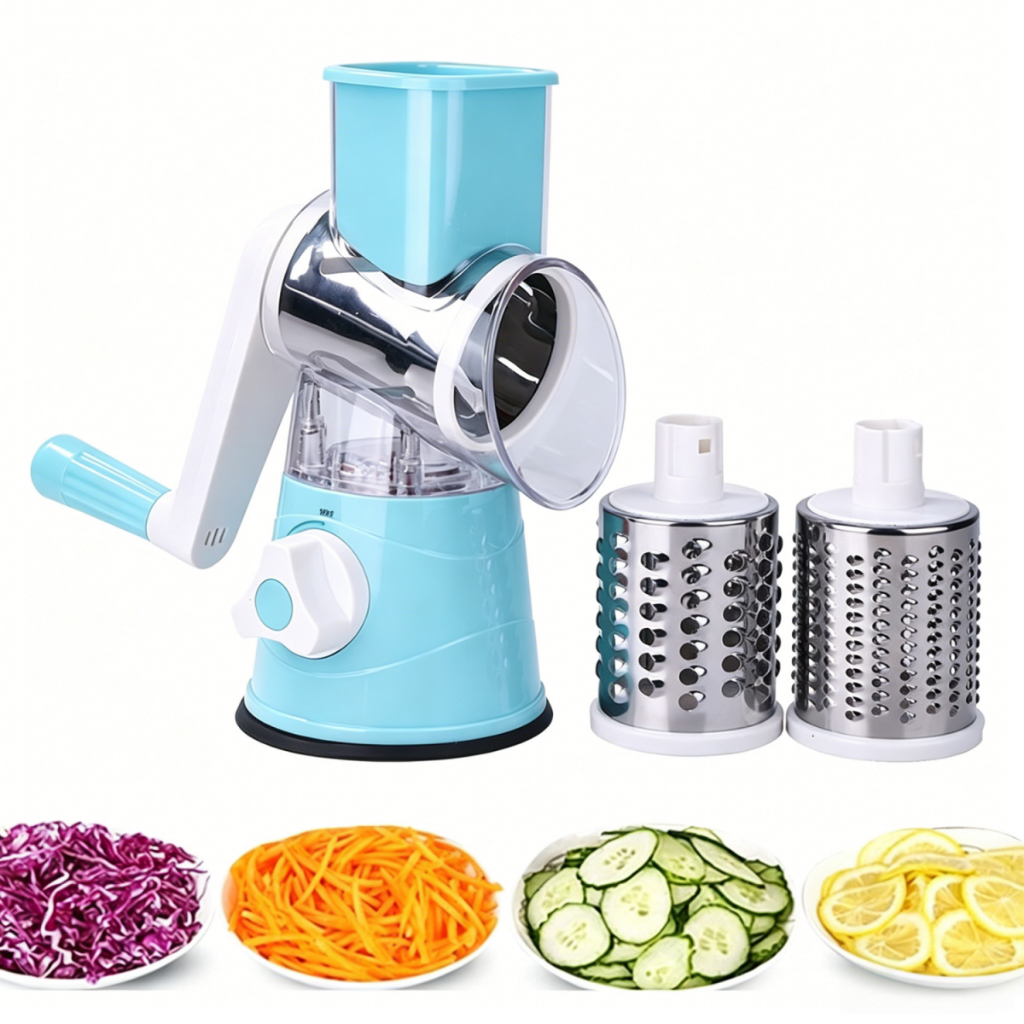 Tabletop Cortador Fatiador 3 Laminas Ralador Verdura Legumes Oferta promoção -U11