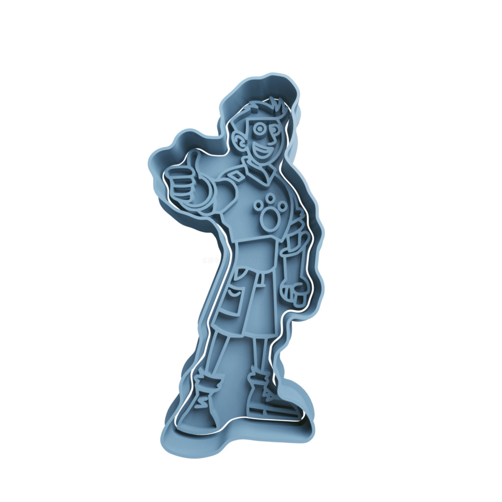 Cortador De Biscoito Chris Kratt - Irmãos Kratt