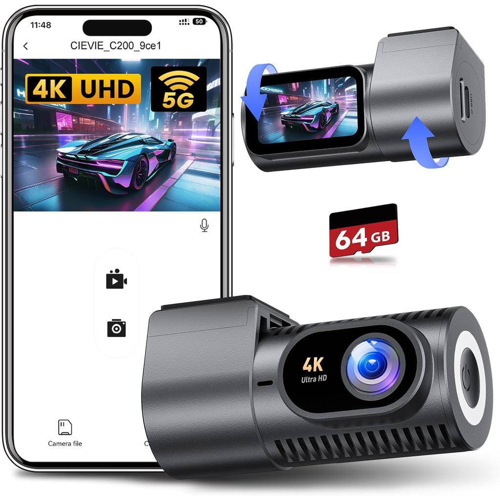 Câmera Frontal 4K - Tela IPS de 1,5