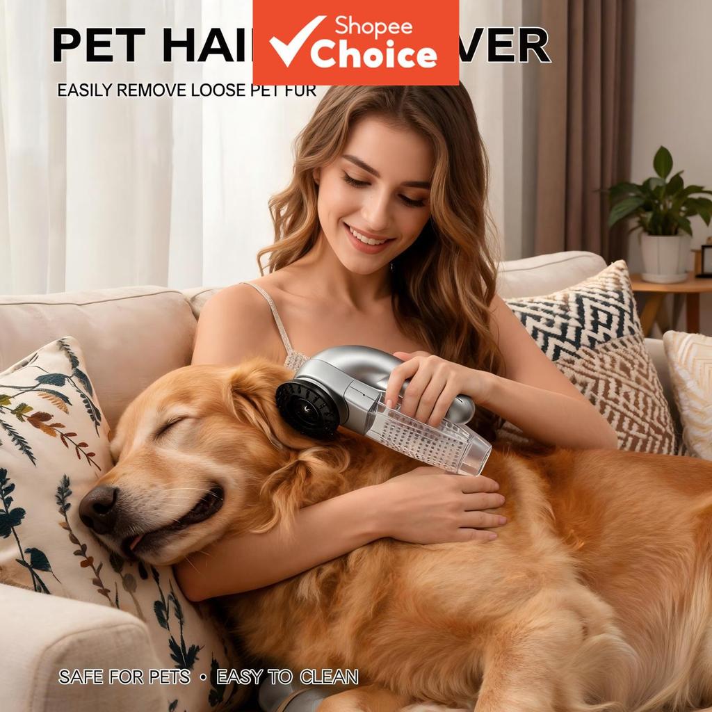 1 PC Pet Electric Grooming Vacuum, Removedor de Pelos para Animais de Estimação para Gatos e Cachorros, Aspirador