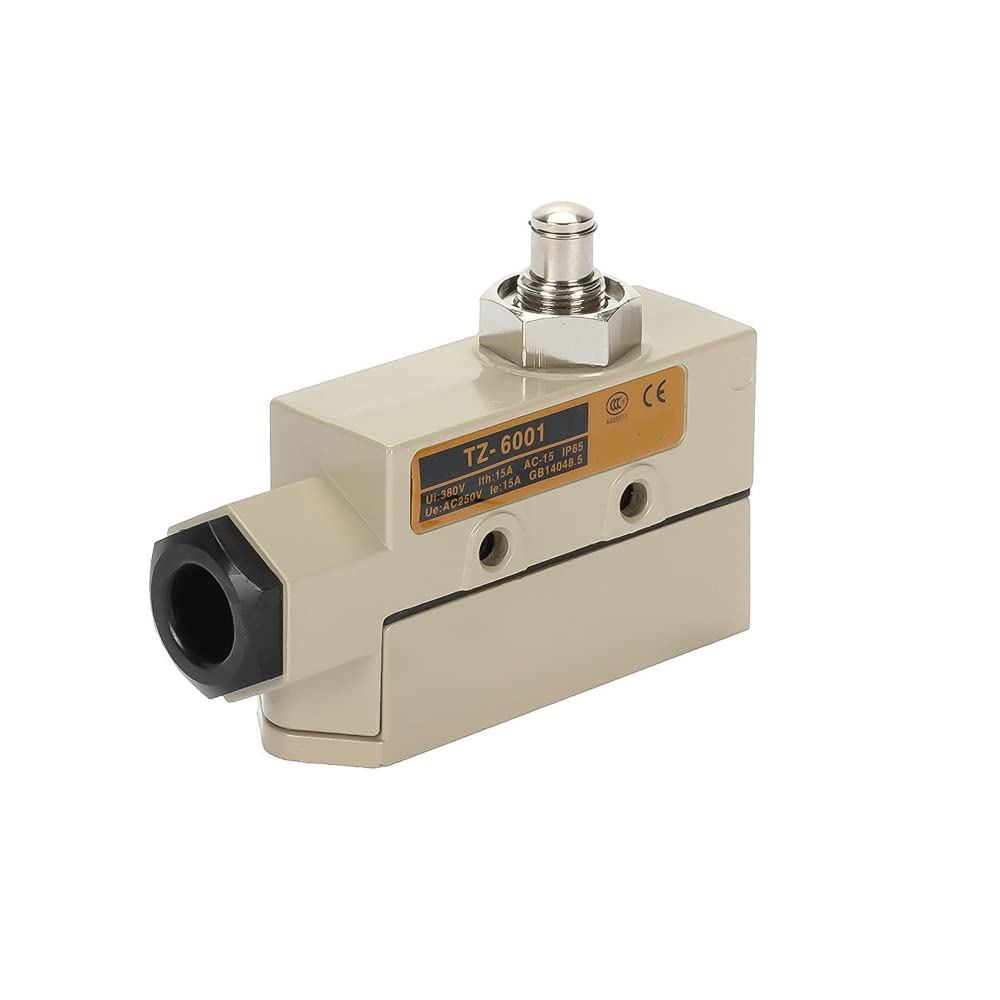 Microinterruptor de Porta Tipo Plunger para Uso Comercial Pesado TZ-6001 para Cortinas de Ar, AC 250V 15A IP65, Interrup