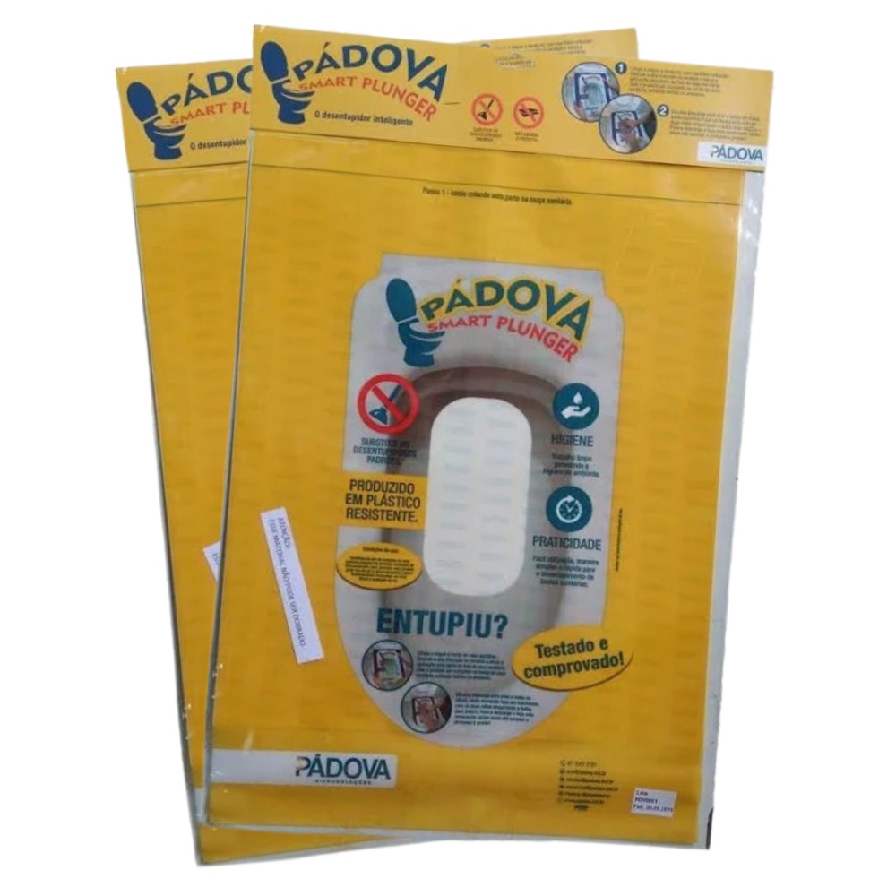 Desentupidor de Vaso Sanitário Smart Plunger Caixa c/2