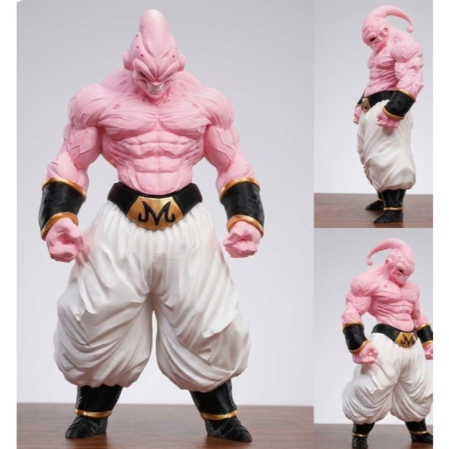 Action Figure Majin Boo 25cm  Dragon Ball Z Colecionável Estátua Realista Anime Decoração