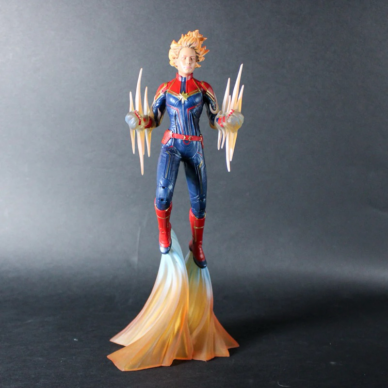 Action Figure Capitã Marvel Vingadores (Importada dos EUA) Decoração Realista Colecionador Diamond Select Toys