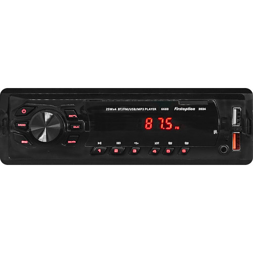 Radio Automotivo Bluetooth Toca Som Carro 2 Usb Pen Drive