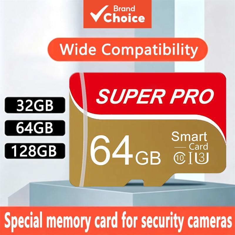 Cartão TF Especial para Câmeras de Segurança 32GB 64GB 128GB Classe 10 Cartão de Memória de Alta Velocidade para