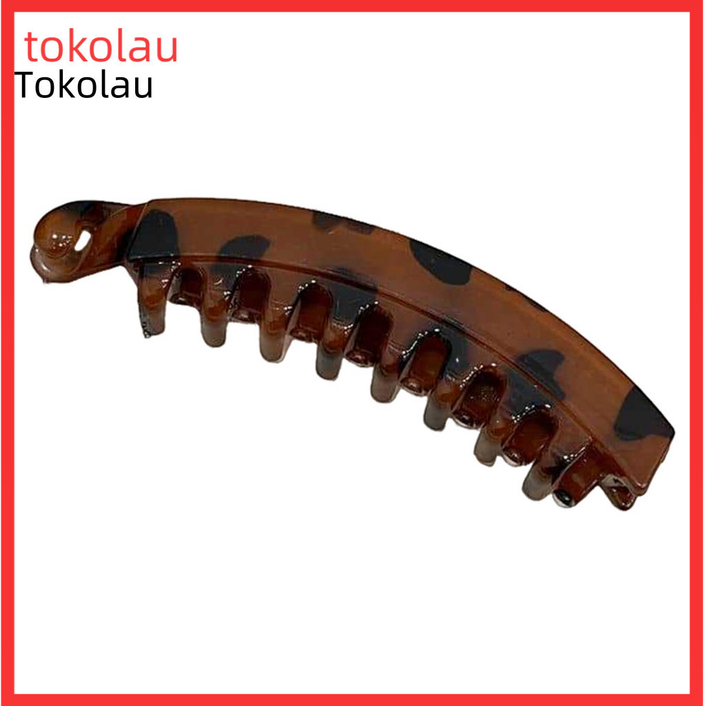 Decorative Hairpin for Girls Large Non-slip Banana Hair Clip for Women – Strong Hold Claw Ponytail Holder Perfect for