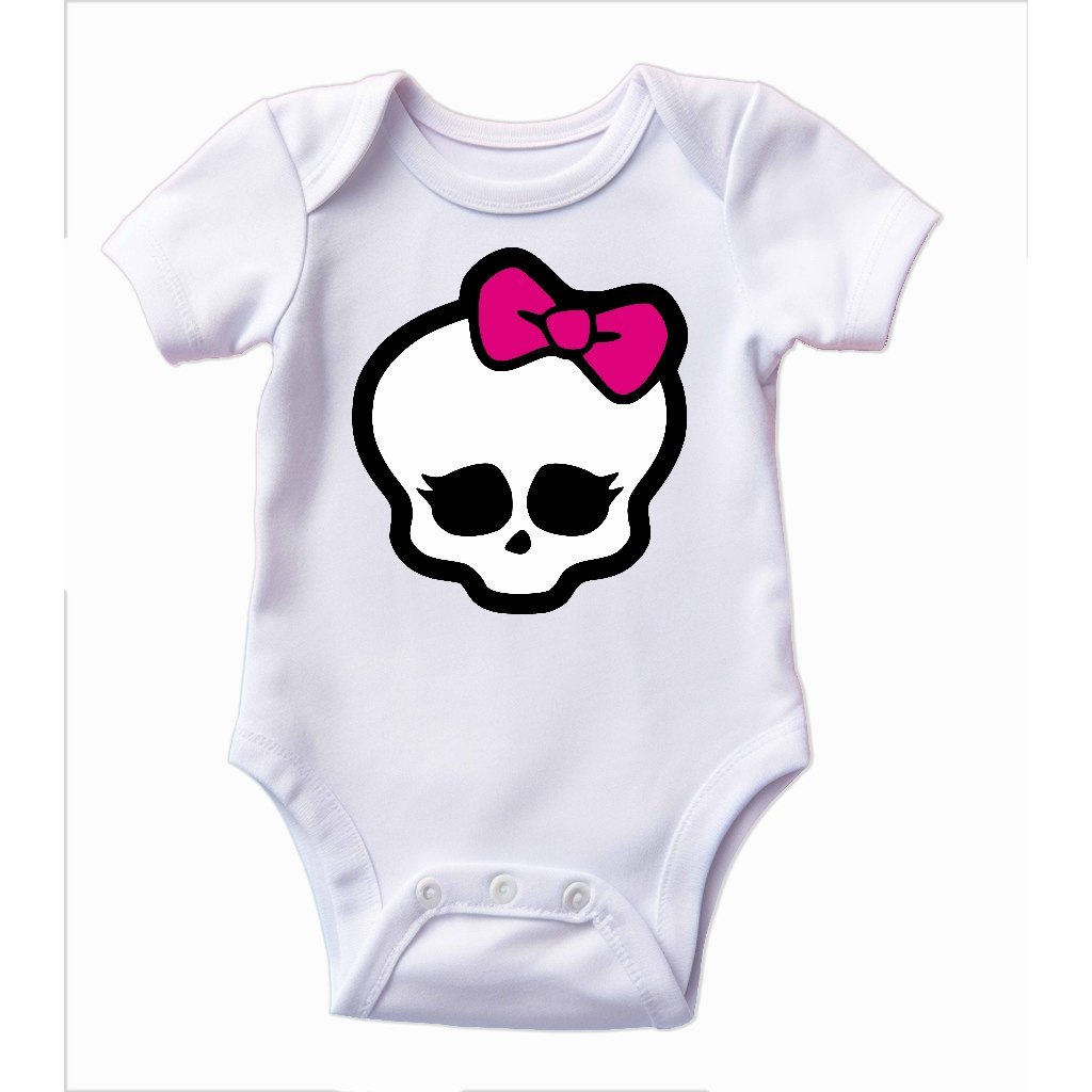 Body PREMIUM infantil MONSTER HIGH | Presente criativo para Bebê