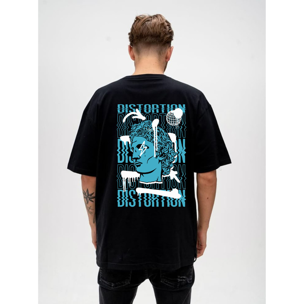 Camiseta Camisa Distortion Arte Urbana Street Style