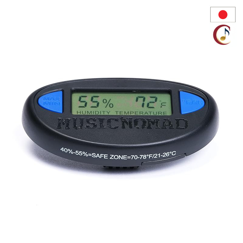 MUSIC NOMAD Guitar Maintenance Humidity Management Tool Humidity & Temperature Monitor MN312 [Official Domestic Product]