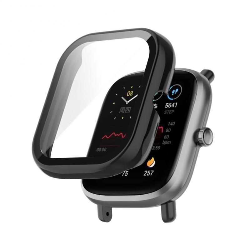 Case Bumper com Película Vidro para Amazfit GTS 2 Mini