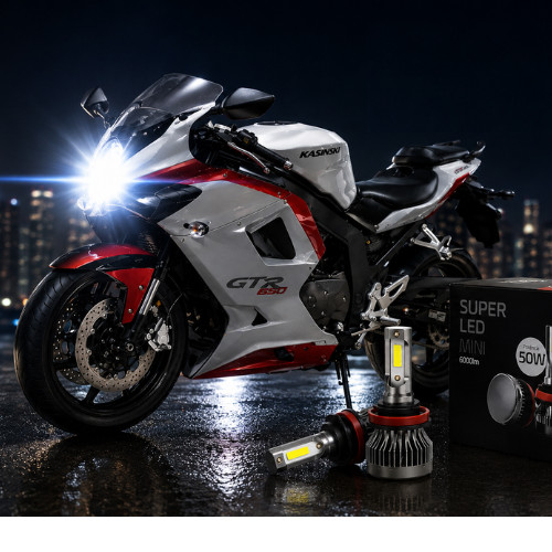 KIT LED MINI PREMIUM KASINSK COMET GT GTR 250CC 650CC + BRINDE